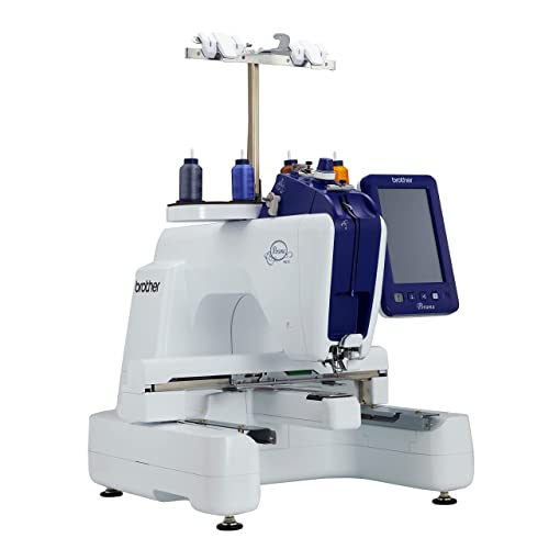 Brother Persona PRS100 Single Needle Embroidery Machine with 4-Spool Thread Stand and Free Arm Embroidery