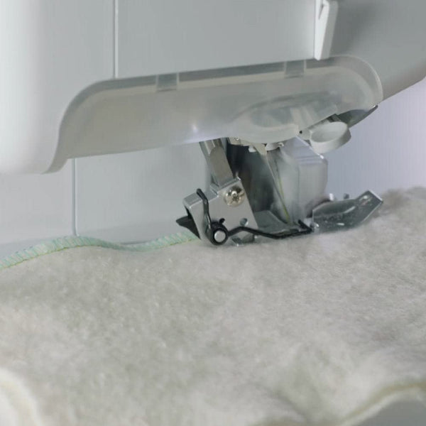 Brother Innov-ís Airflow 3000 Air Serger Sewing Machine - Comes With Gathering Foot, Blind Stitch Foot, and Piping Foot